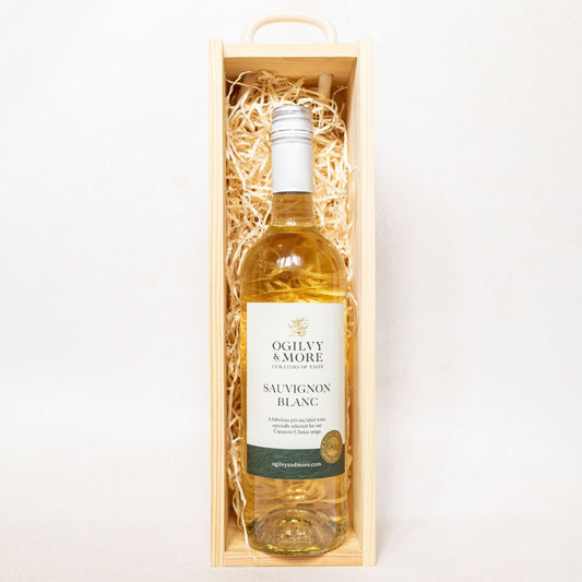 O&M Private Label Sauvignon Blanc Gift Box