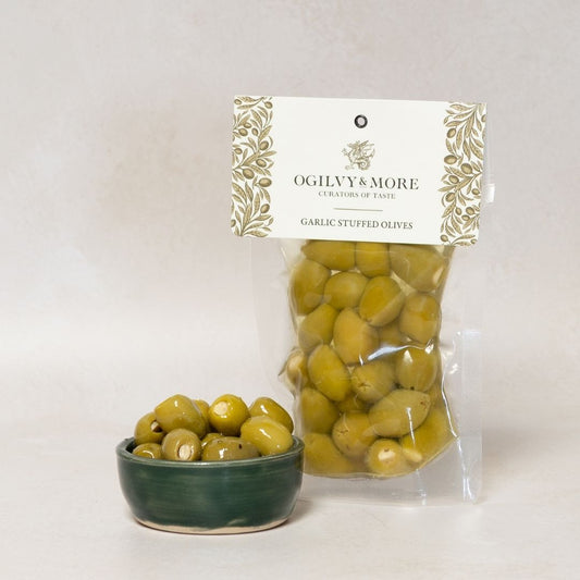 O&M Garlic Stuffed Olives