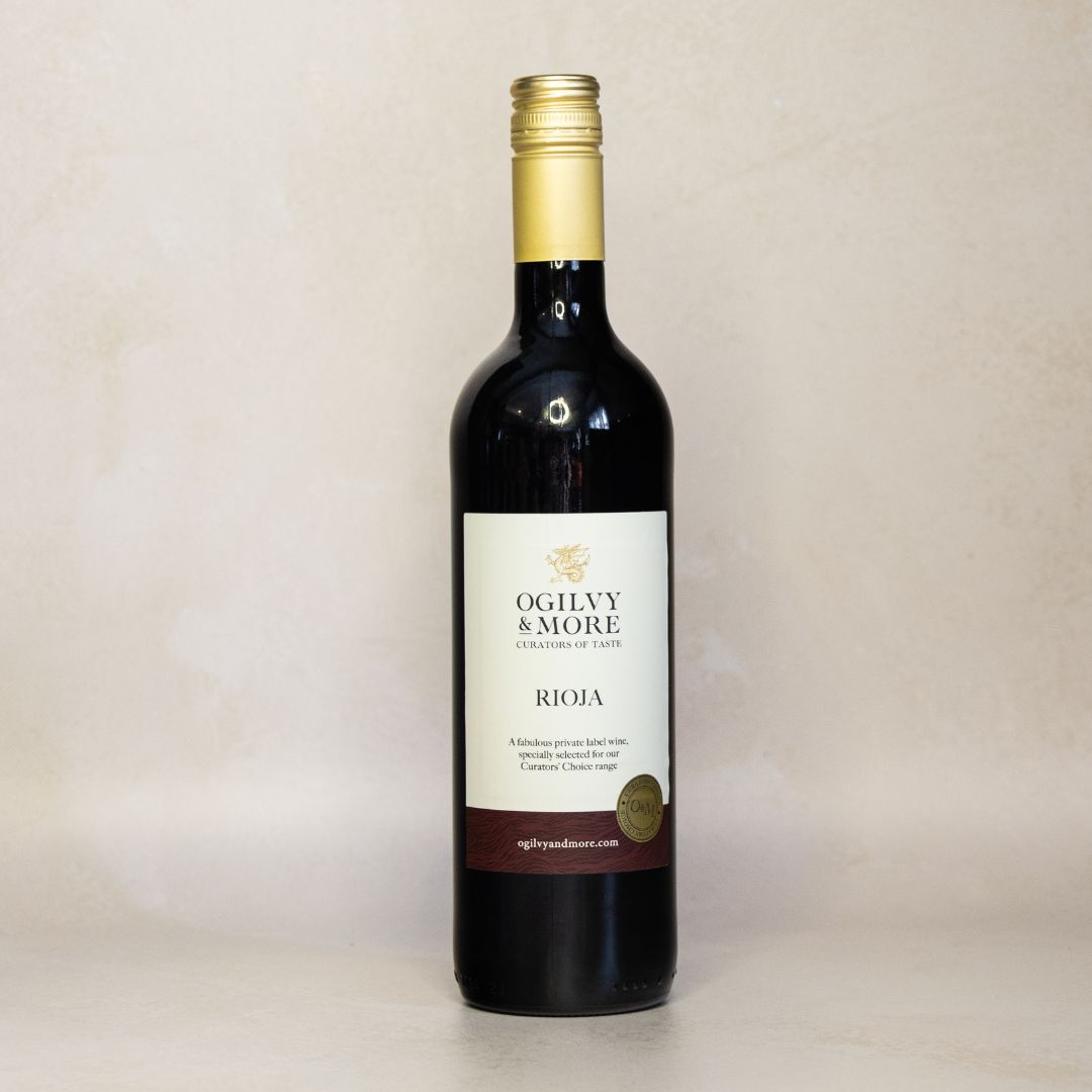 Bottle of Ogilvy & More Rioja