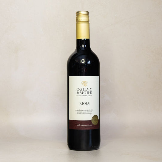 Bottle of Ogilvy & More Rioja