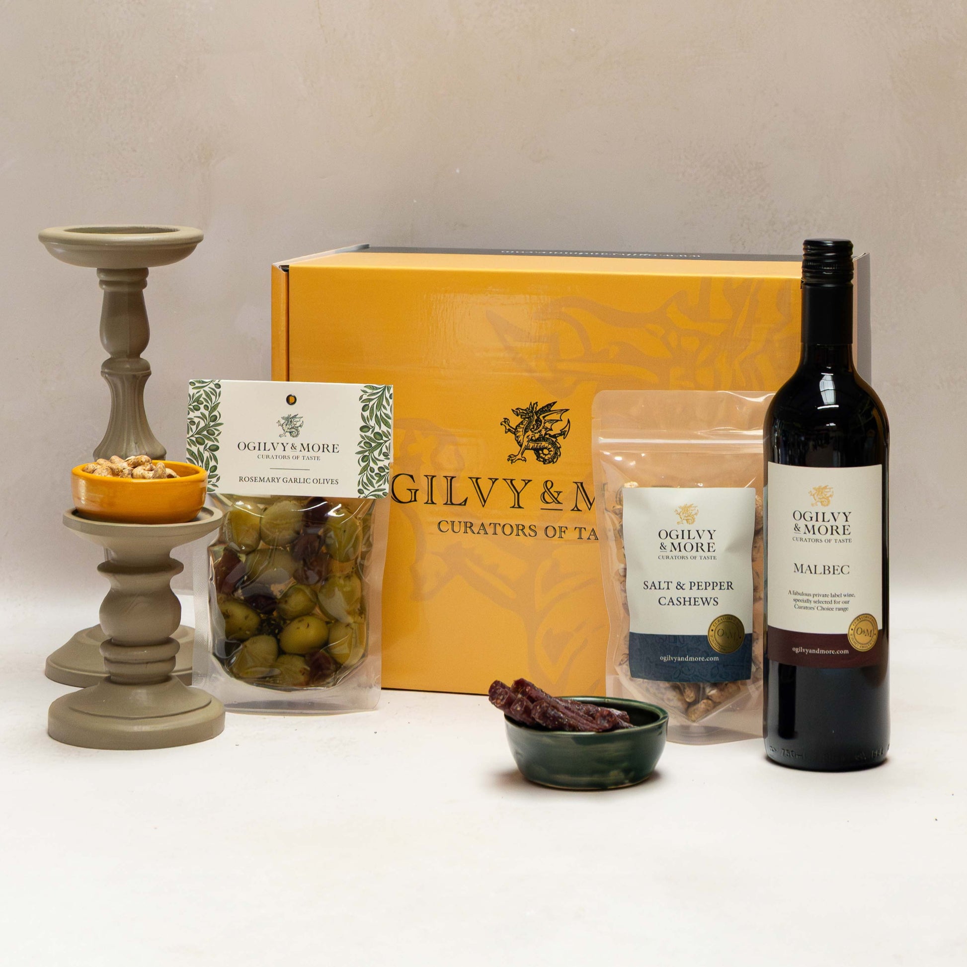 Ogilvy & More Malbec and Nibbles