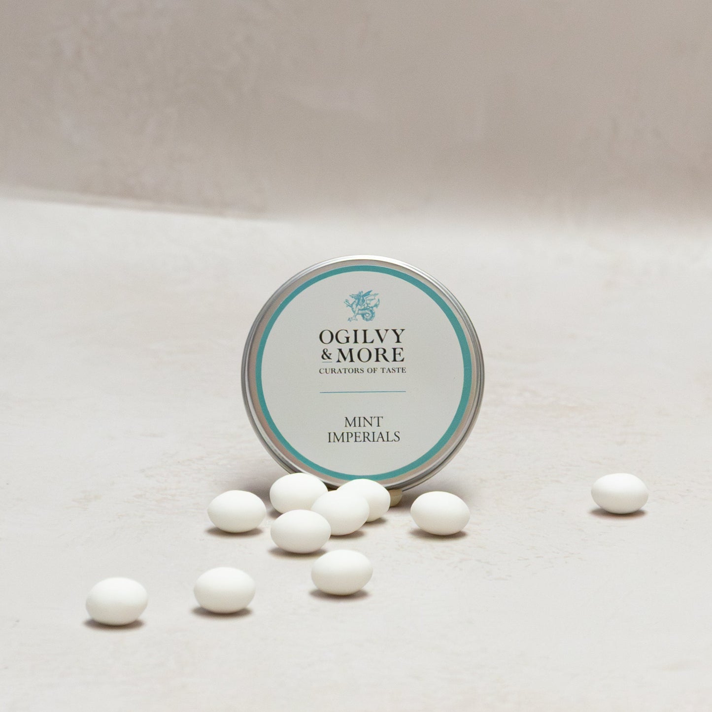 Ogilvy & More Mint Imperials on a light background
