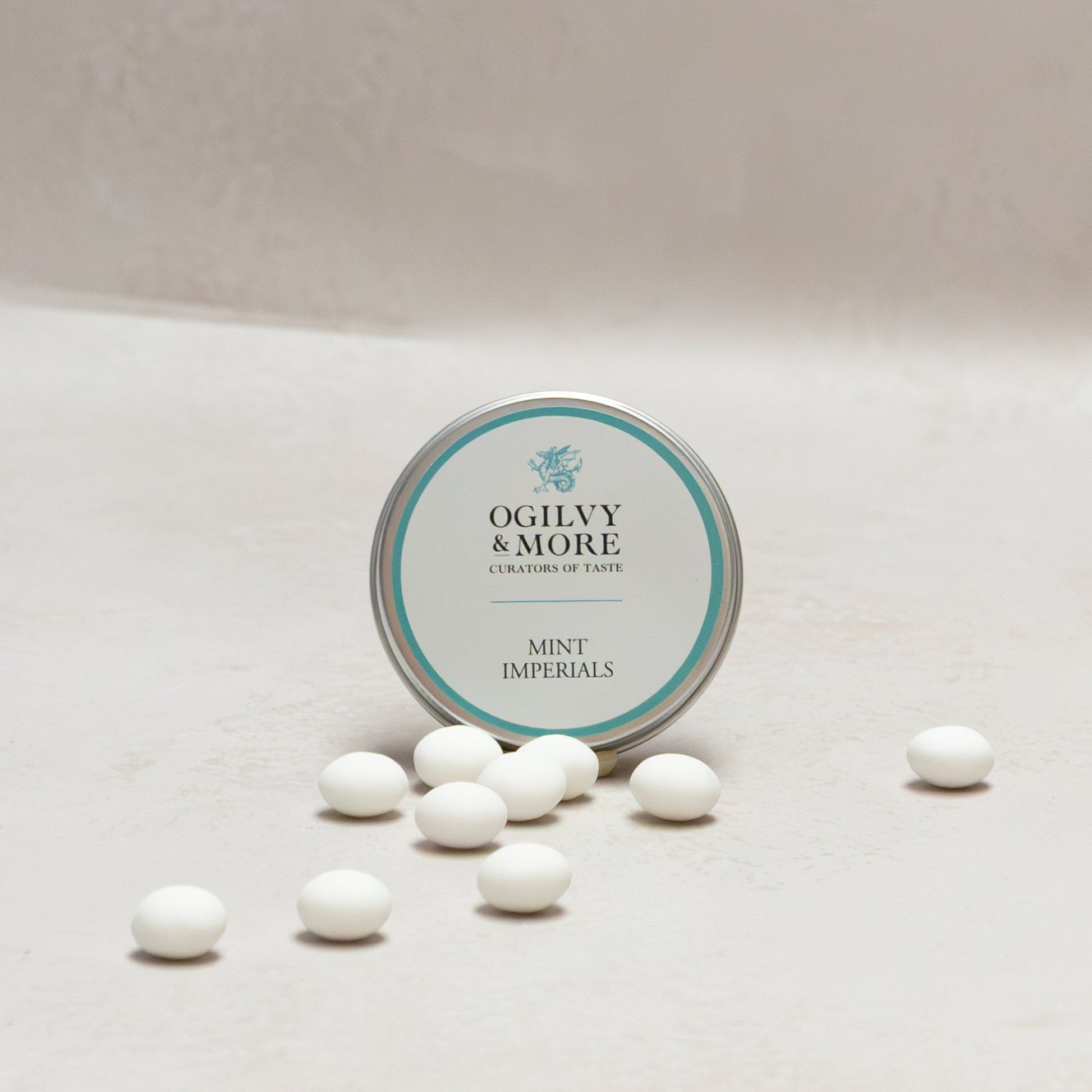 Ogilvy & More Mint Imperials on a light background