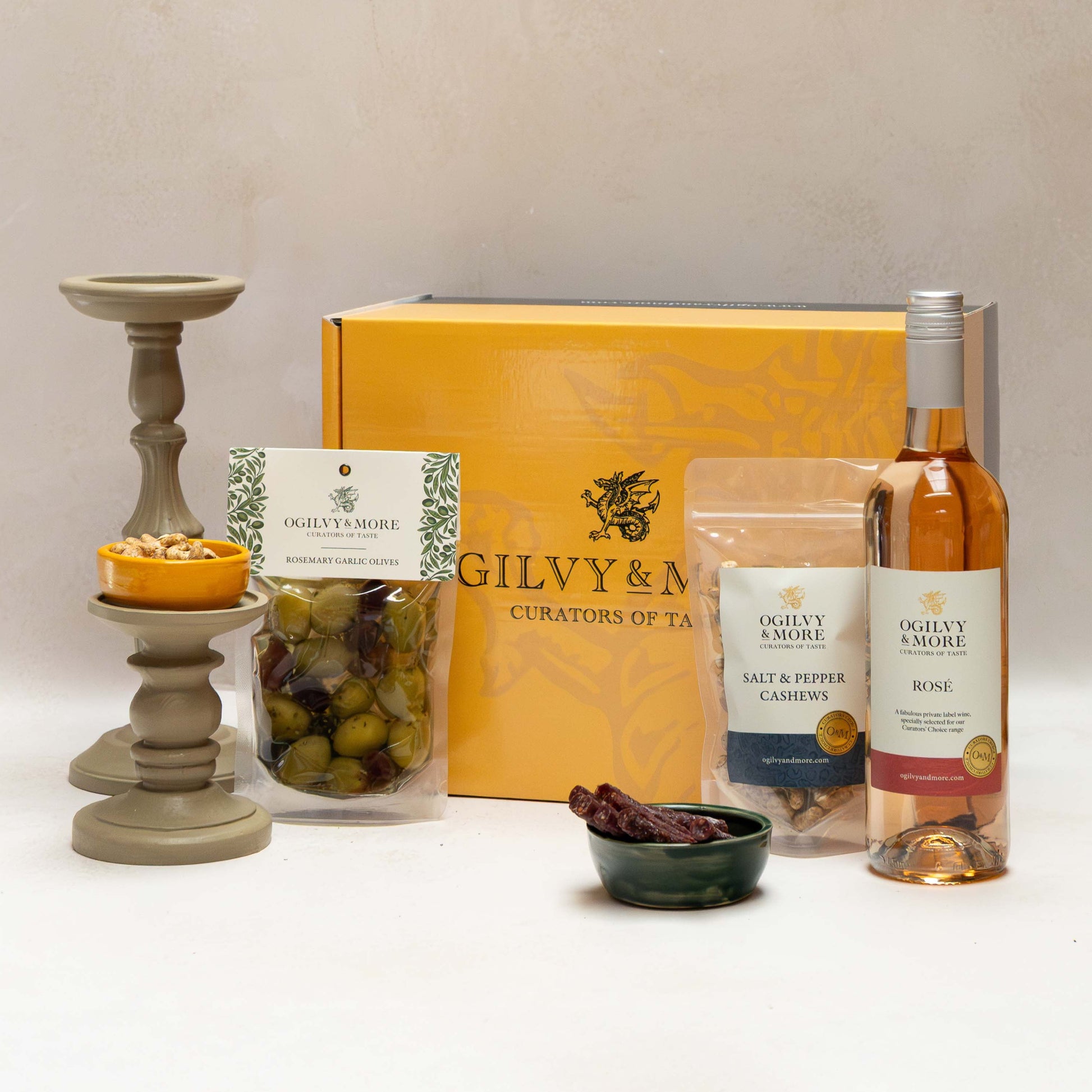 Ogilvy & More Rose and nibbles