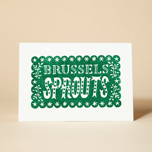 Brussels Sprouts Card