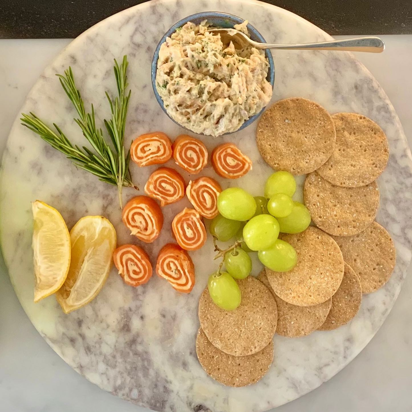 The Fizzy Test - Smoked Trout & Half Champagne Platter