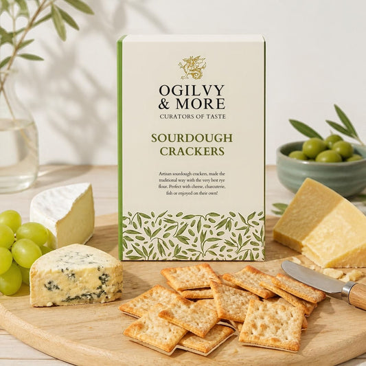 O&M Multi Sourdough Crackers for Cheese