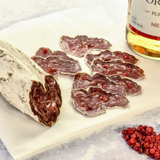 Pink Peppercorn and Cider Salami - Whole Unsliced 90g