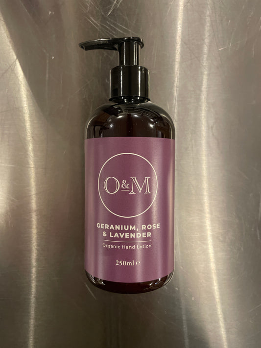 O&M Organic Hand Lotion