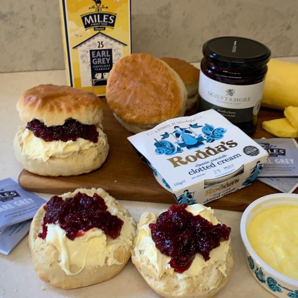 West Country Cream Tea - Huge Scones and Big Flavours
