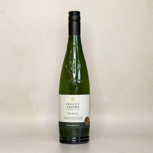 Bottle of Ogilvy & More Picpoul