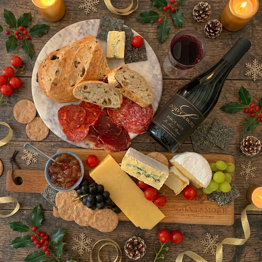 The Montacute - Cheese, Charcuterie & Red Wine Selection
