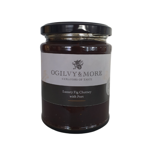 O&M Luxury Fig Chutney with Port