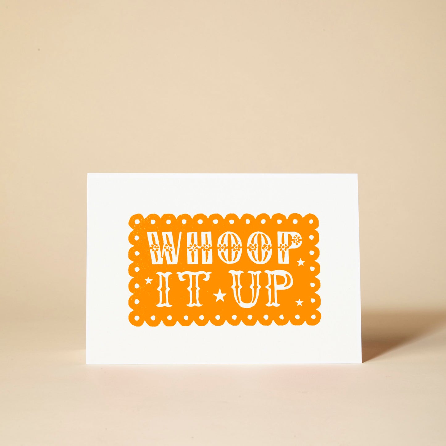 Whoop it Up! Card