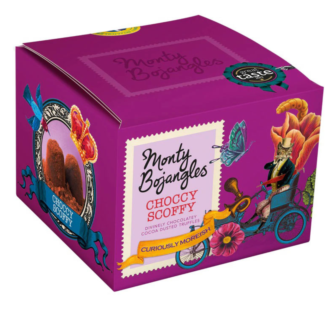 Monty Bojangles Choccy Scoffy Truffles