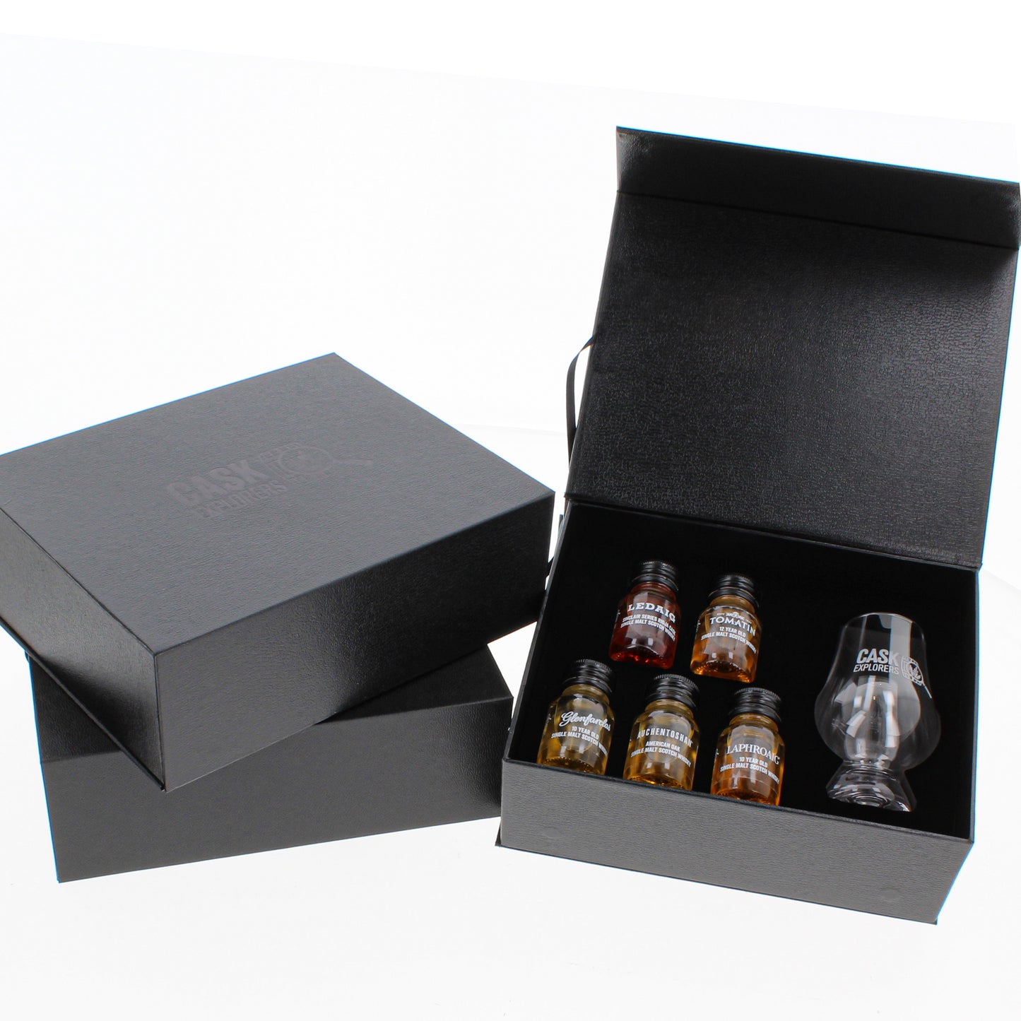 5 Whisky Presentation Tasting Pack with Glass