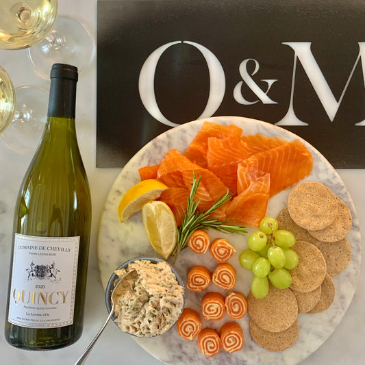 The Tranquil Test - Smoked Trout & White Wine Platter